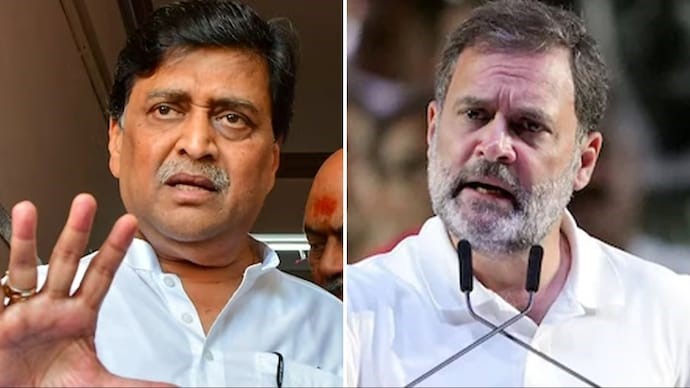 In-response-to-Rahul-Gandhi-s-comment-about-a--senior-leader-shedding-tears-in-front-of-Sonia-Gandhi---Ashok-Chavan-stated