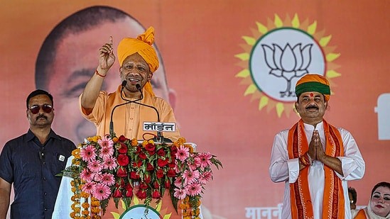 Yogi Adityanath Criticizes Congress, Praises Modi's Leadership in Election Campaign