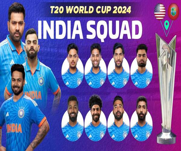 INDIA RELEASED THEIR T20 WC SQUAD!!